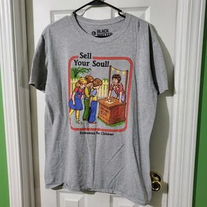 Black Matter Sell Your Soul Shirt Size Large